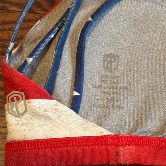 Born Primitive Stars and Stripes Sports Bra - Picture 3 of 3